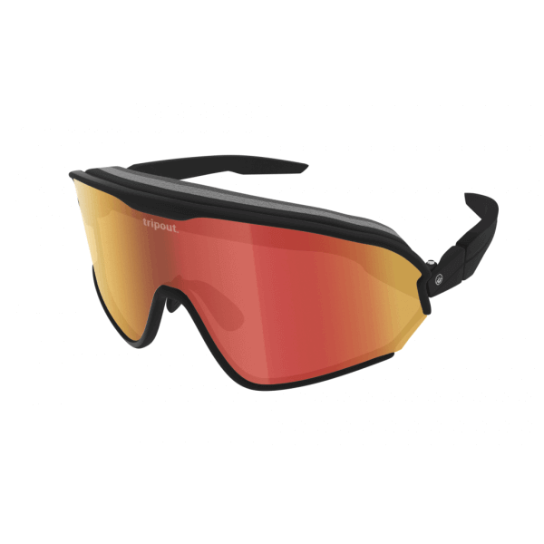 Okulary Tripout Infinity Black- Red Axiom
