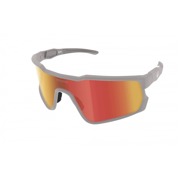 Okulary Tripout Endo Silver Brown - Red